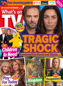 What’s on TV – 08-14 November 2025