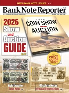 Banknote Reporter – January 2026