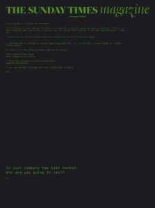 The Sunday Times Magazine – December 14, 2025