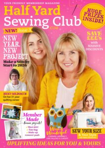Half Yard Sewing Club – Issue 03, 2026