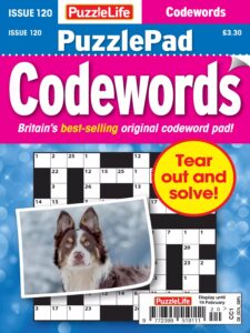 PuzzleLife PuzzlePad Codewords – Issue 120, January 2026