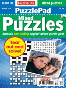 PuzzleLife PuzzlePad Puzzles – Issue 119, January 2026