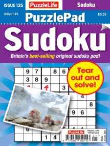 PuzzleLife PuzzlePad Sudoku – Issue 125, January 2026