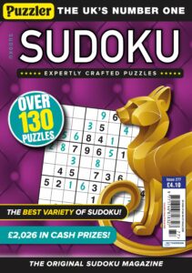 Puzzler Sudoku – Issue 277, 2026