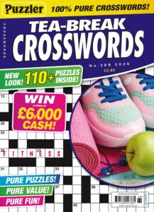 Puzzler TeaBreak Crosswords – Issue 368, 2026