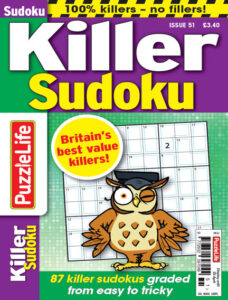 PuzzleLife Killer Sudoku – Issue 51, February 2026