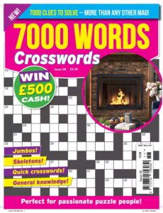 7000 Words Crosswords – Issue 58 March, 2026