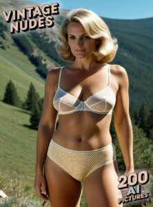AI Vintage Nudes Adult Photomagazine with 200 Pictures – Is…