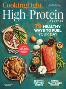 Cooking Light – High Protein Recipes Spring 2026
