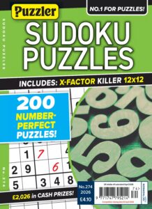 Sudoku Puzzles – Issue 274, 2026