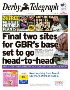 Derby Telegraph – 16 April 2026