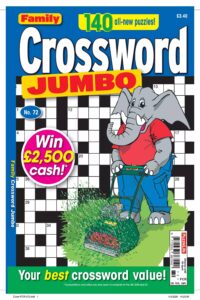 Family Crossword Jumbo – Issue 72, April, 2026