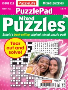 PuzzleLife PuzzlePad Puzzles – Issue 122, April 2026