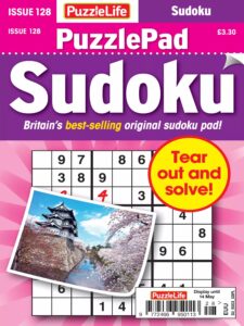 PuzzleLife PuzzlePad Sudoku – Issue 128, April 2026