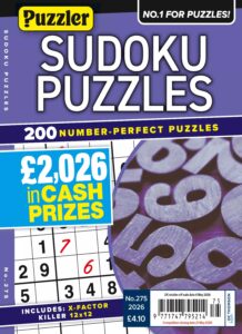 Sudoku Puzzles – Issue 275, 2026