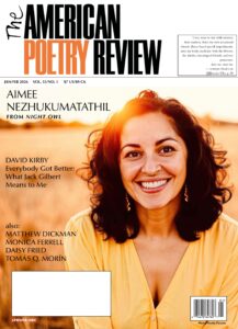 The American Poetry Review – January-February 2026
