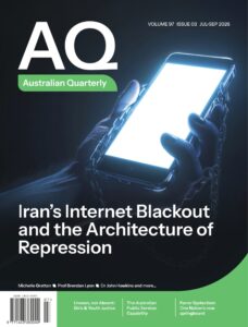 AQ Australian Quarterly – Issue 97 3 July Sept 2026