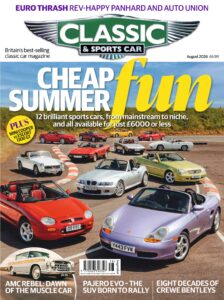 Classic & Sports Car UK – August 2026